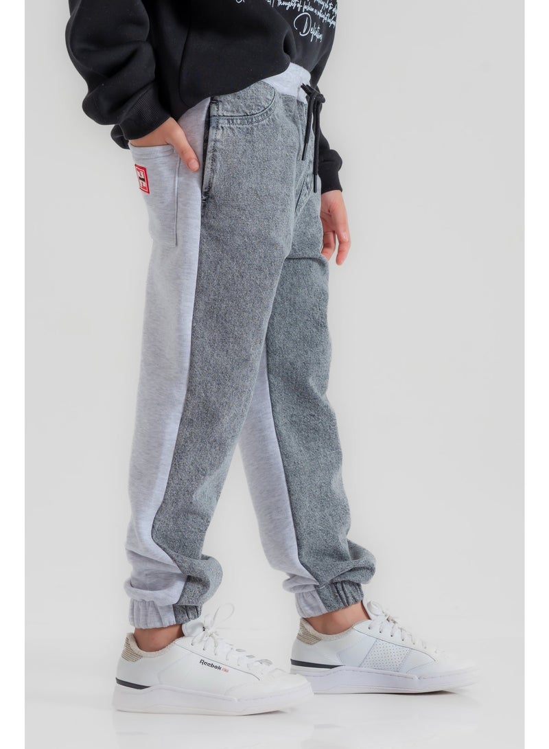 سي إن جينز وير كيدز جينز أولادي ستايل جوجر - Image 3